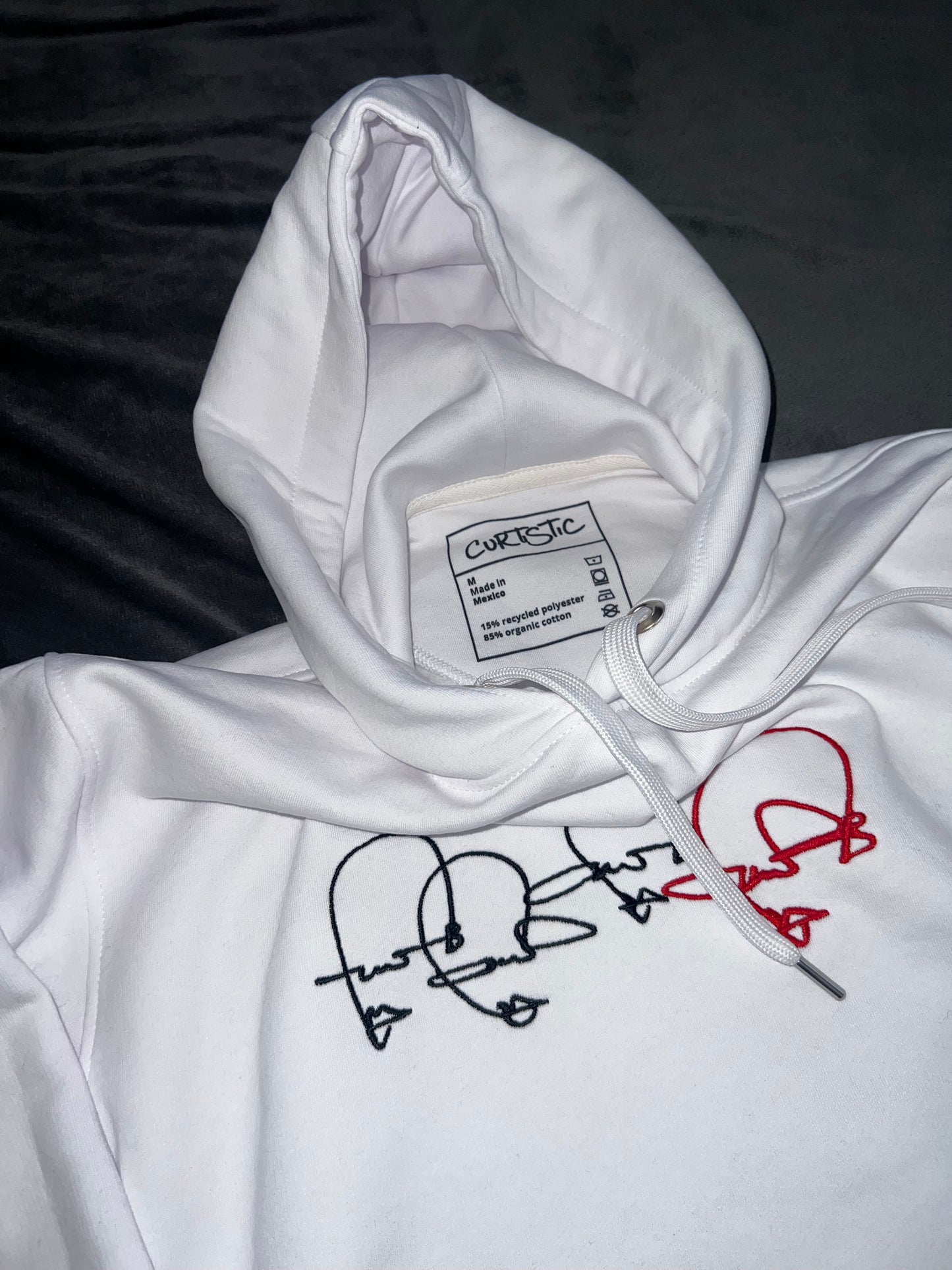 The DUCK(ed) OFF hoodie in White