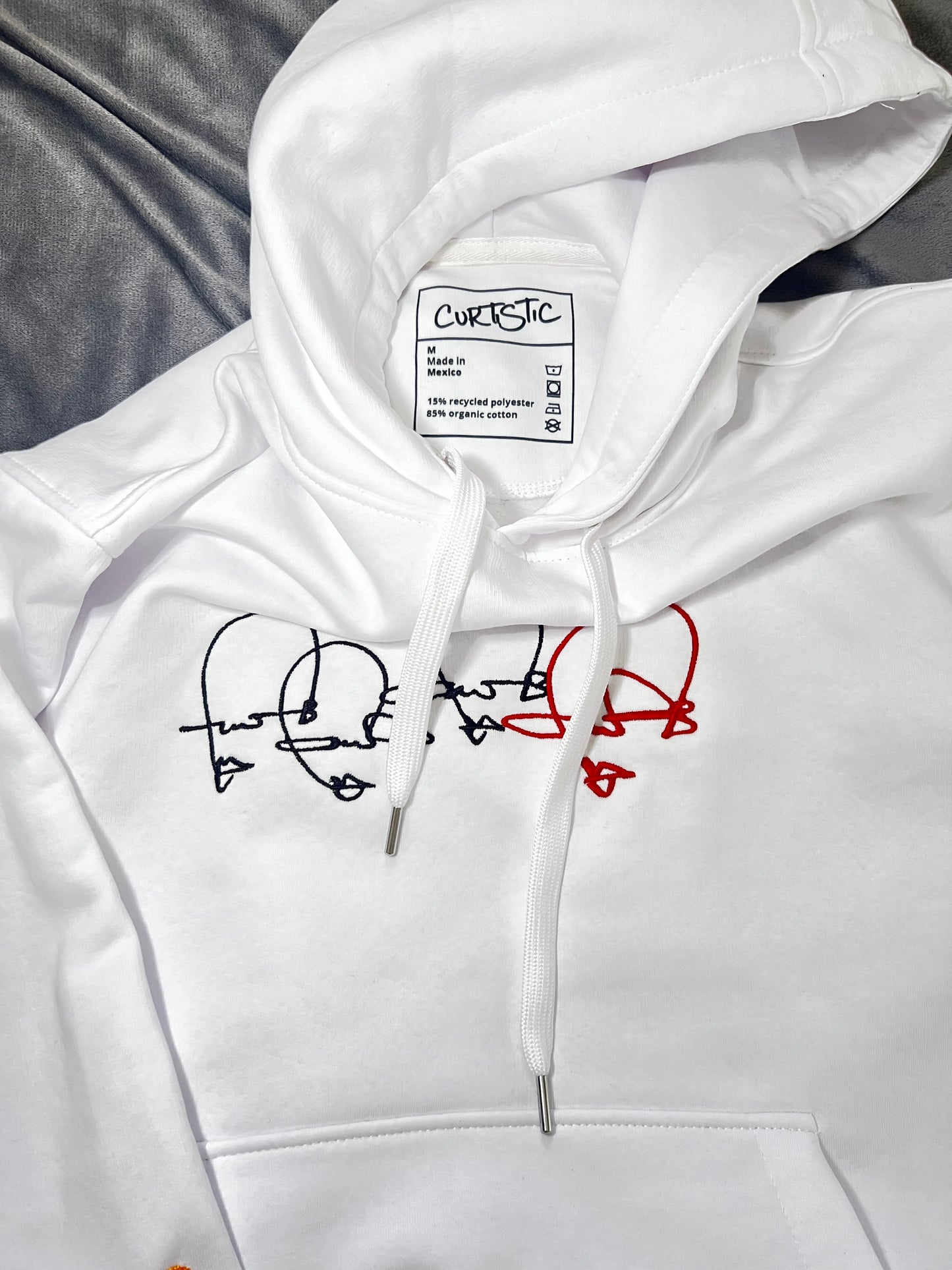 The DUCK(ed) OFF hoodie in White