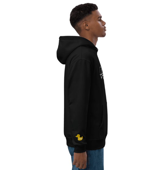 The DUCK(ed) OFF hoodie in Black